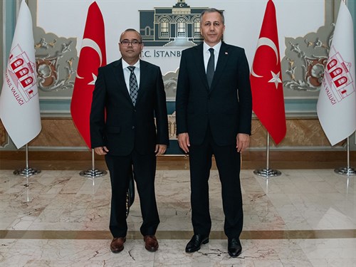محمد نورعالم (Mohammed Nore-Alam )، سرکنسول بنگلادش در استانبول، با استاندار یرلی کایا دیدار کرد